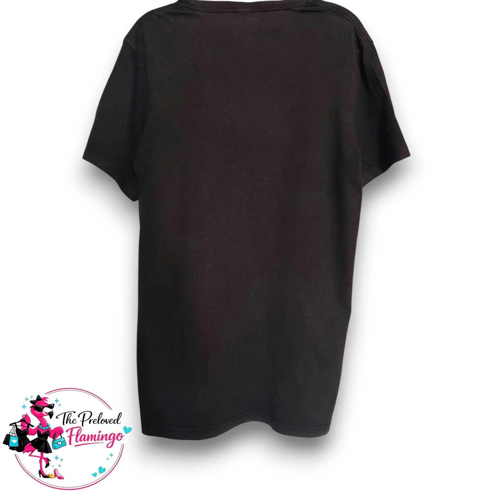Jack Wills Mens Black T Shirt Medium Classic Fit Crew Neck Cotton Designer Tee M - Image 4