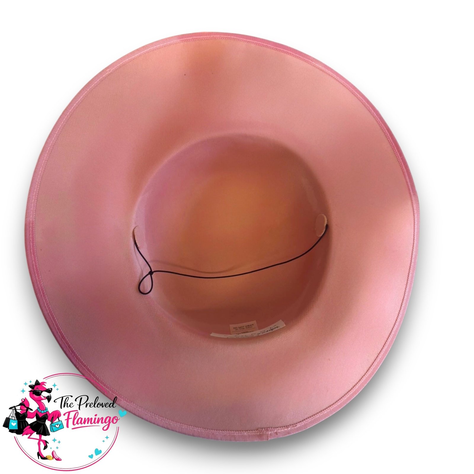 Vintage Kangol Pink Feather Trim Occasion Hat Wide Brim Royal Ascot Wedding Ladies Day Fascinator - Image 4