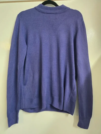 M&S High Neck Jumper – Purple