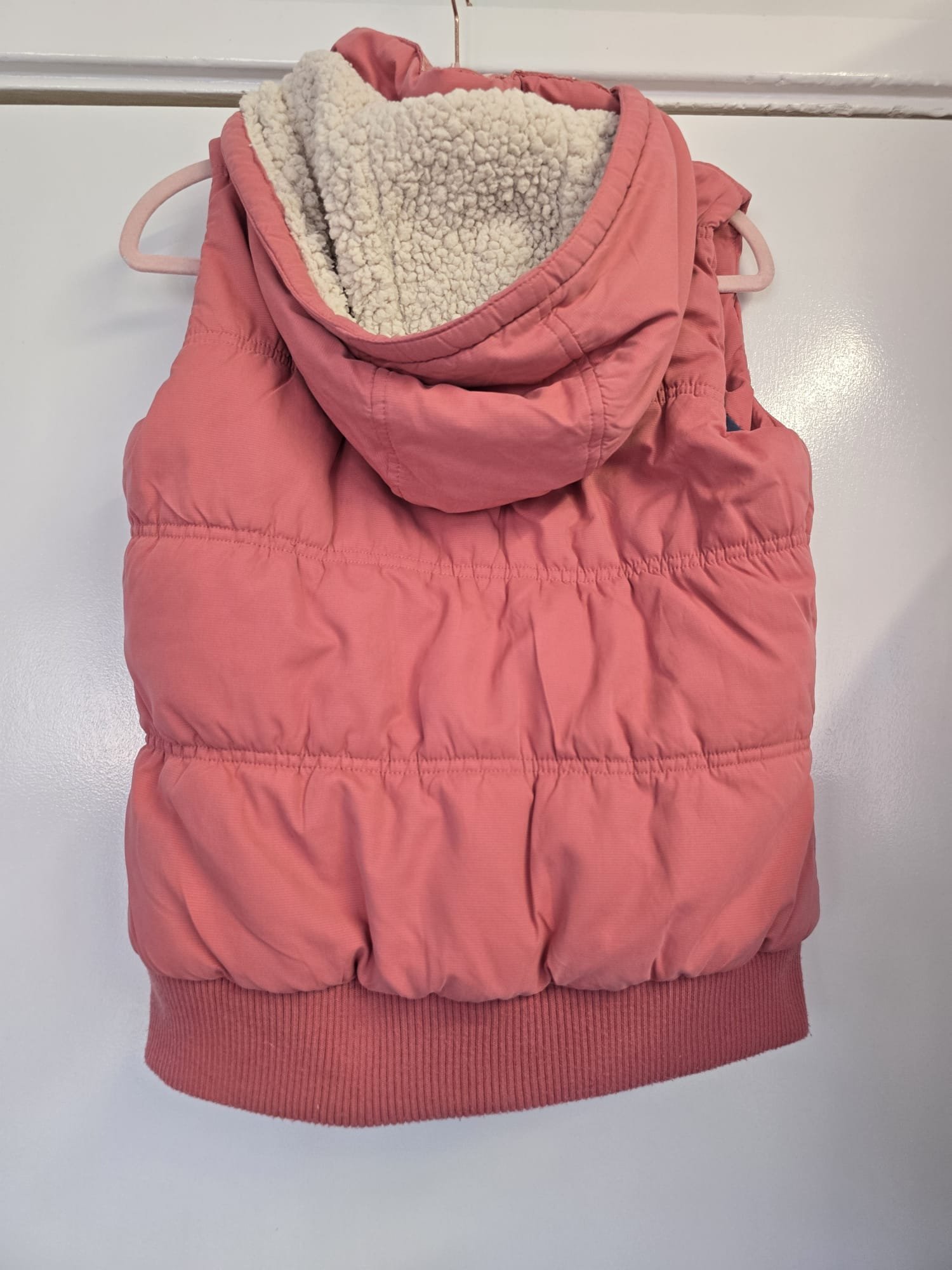 Mantaray Coral Pink Hooded Gilet – UK 10 - Image 4